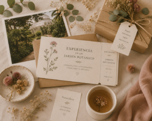 Experiencia en un jardín botánico como regalo para amantes de la naturaleza