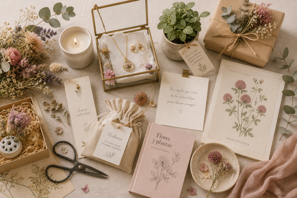 Ideas de regalos originales con inspiración botánica