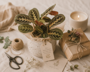 Planta especial en maceta como regalo para amantes de la naturaleza